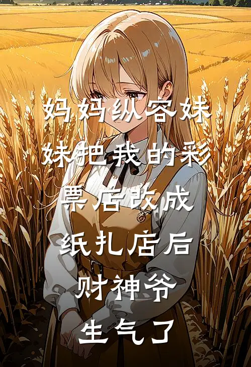 妈妈纵容妹妹把我的彩票店改成纸扎店后，财神爷生气了