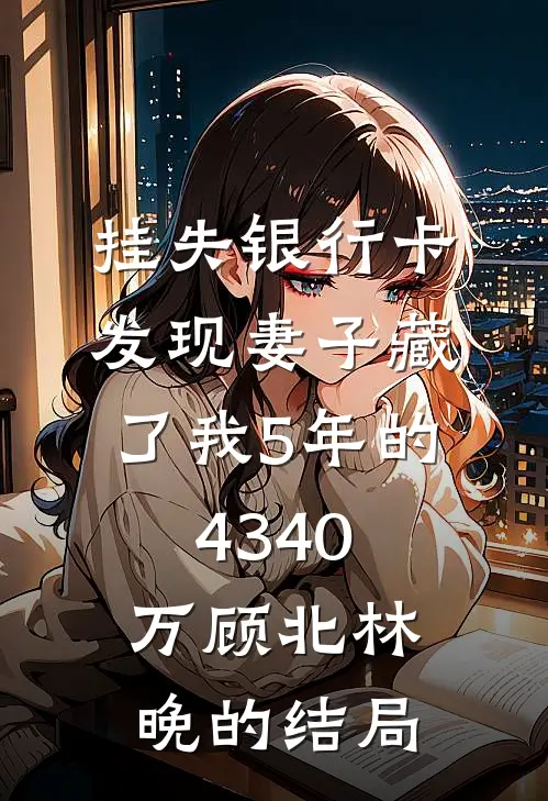 挂失银行卡，发现妻子藏了我5年的4340万顾北林晚的结局