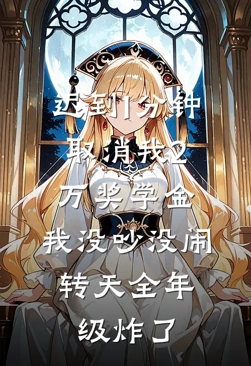 迟到1分钟取消我2万奖学金，我没吵没闹，转天全年级炸了