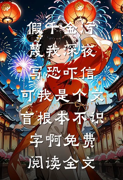 假千金污蔑我深夜写恐吓信，可我是个文盲根本不识字啊免费阅读全文