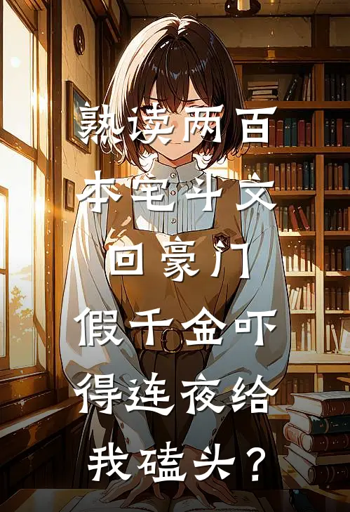 熟读两百本宅斗文回豪门，假千金吓得连夜给我磕头？