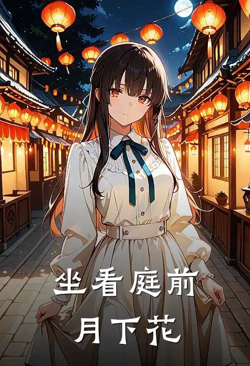 坐看庭前月下花