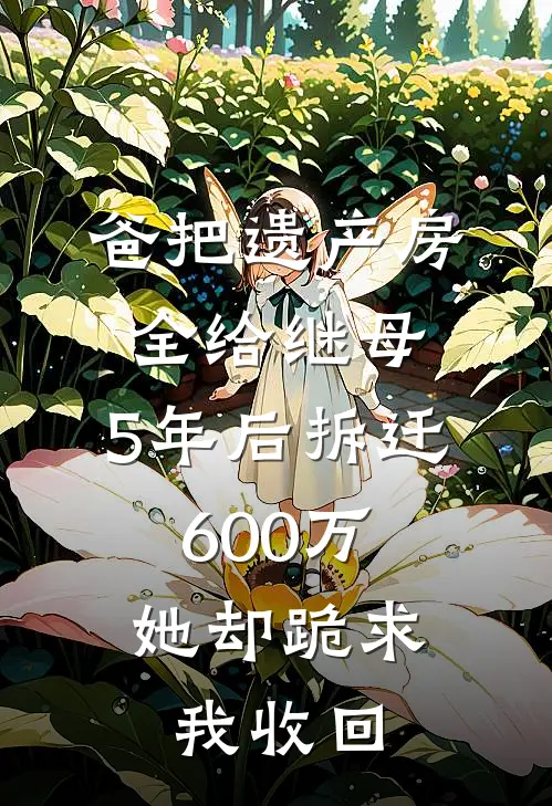 爸把遗产房全给继母，5年后拆迁600万，她却跪求我收回