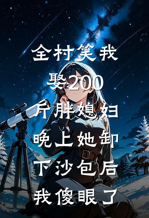 全村笑我娶200斤胖媳妇，晚上她卸下沙包后我傻眼了
