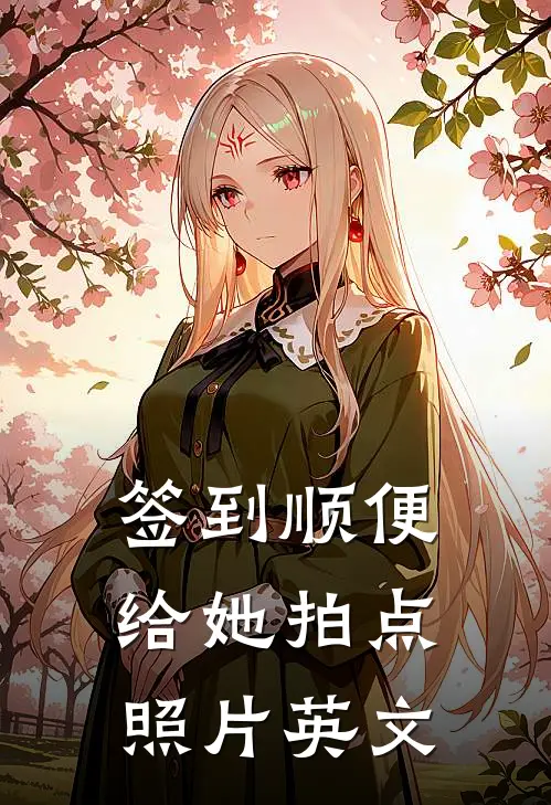 签到顺便给她拍点照片英文
