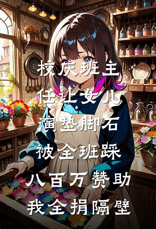 校庆班主任让女儿演“垫脚石”被全班踩，八百万赞助我全捐隔壁
