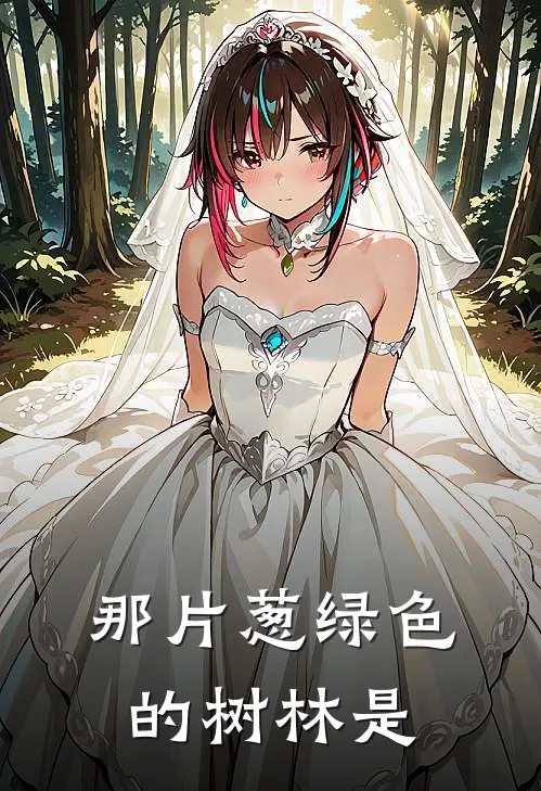 那片葱绿色的树林是