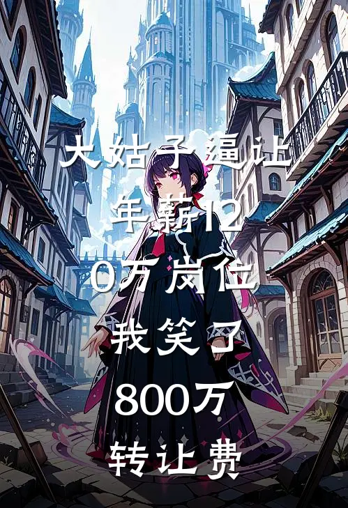 大姑子逼让年薪120万岗位，我笑了：800万转让费