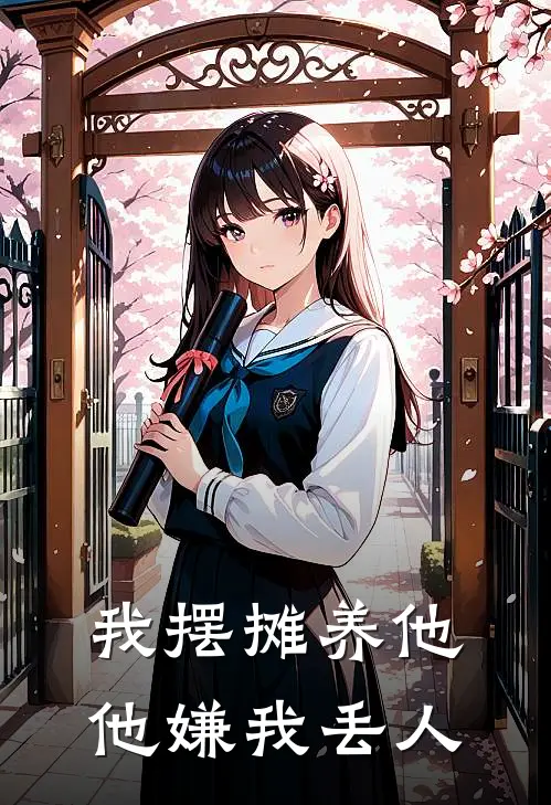 我摆摊养他，他嫌我丢人