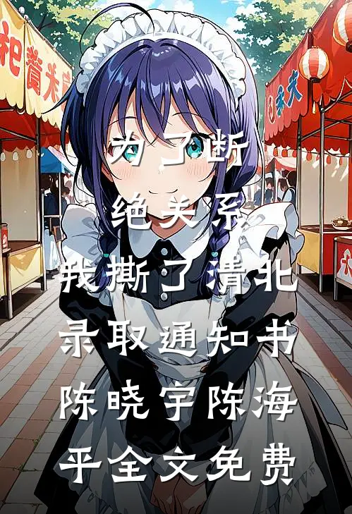 为了断绝关系，我撕了清北录取通知书陈晓宇陈海平全文免费