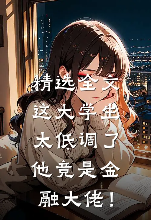 精选全文这大学生太低调了，他竟是金融大佬！