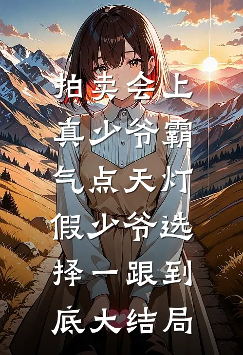 拍卖会上真少爷霸气点天灯，假少爷选择一跟到底大结局