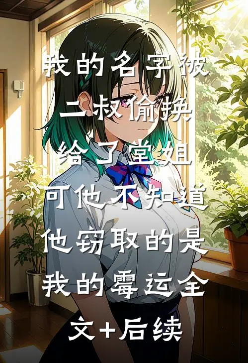 我的名字被二叔偷换给了堂姐，可他不知道，他窃取的是我的霉运全文+后续
