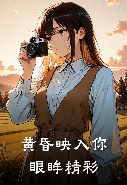 黄昏映入你眼眸精彩