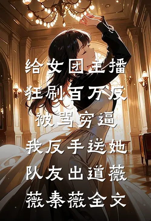 给女团主播狂刷百万反被骂穷逼，我反手送她队友出道薇薇秦薇全文