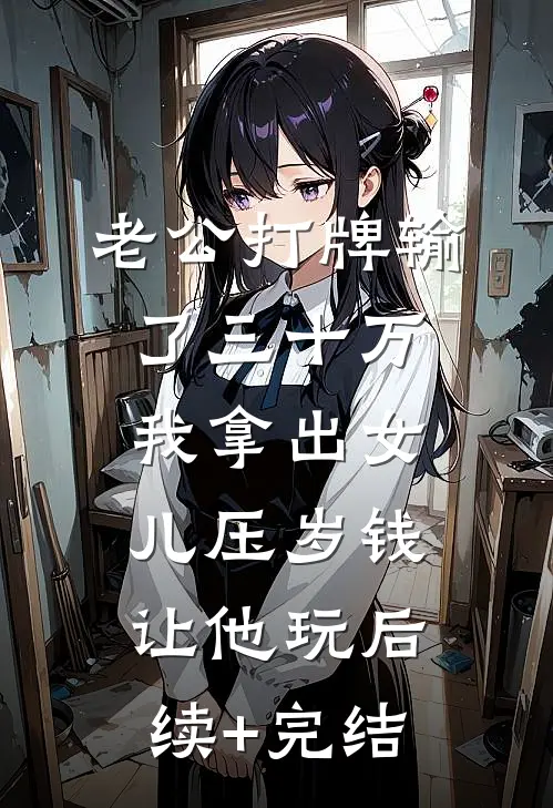 老公打牌输了三十万，我拿出女儿压岁钱让他玩后续+完结