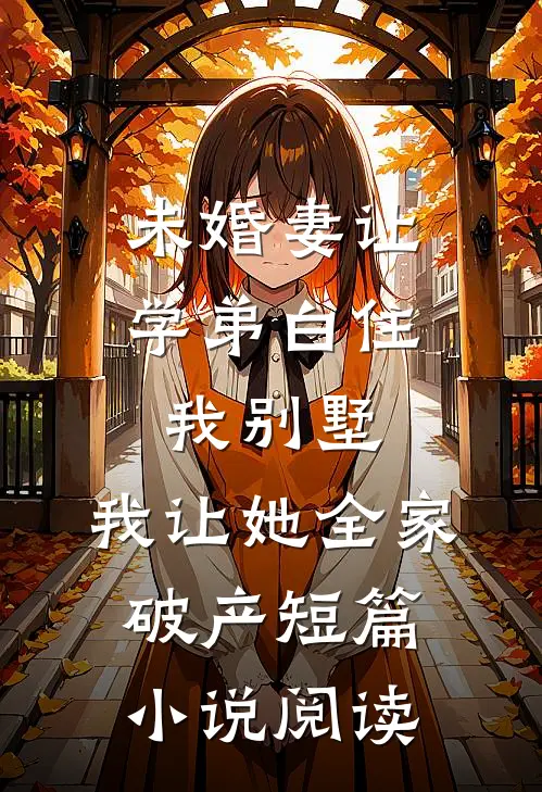 未婚妻让学弟白住我别墅，我让她全家破产短篇小说阅读