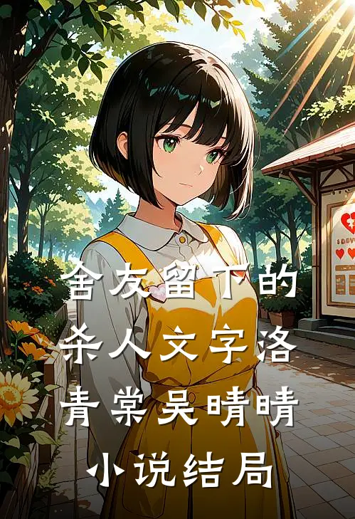 舍友留下的杀人文字洛青棠吴晴晴小说结局