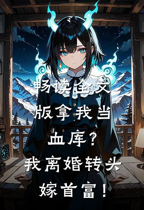 畅读全文版拿我当血库？我离婚转头嫁首富！