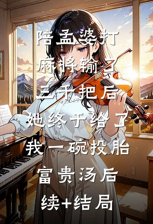 陪孟婆打麻将输了三千把后，她终于给了我一碗投胎富贵汤后续+结局