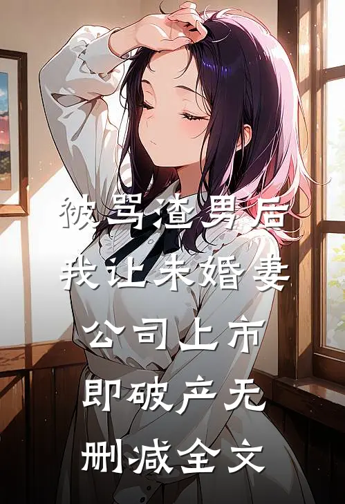 被骂渣男后，我让未婚妻公司上市即破产无删减全文