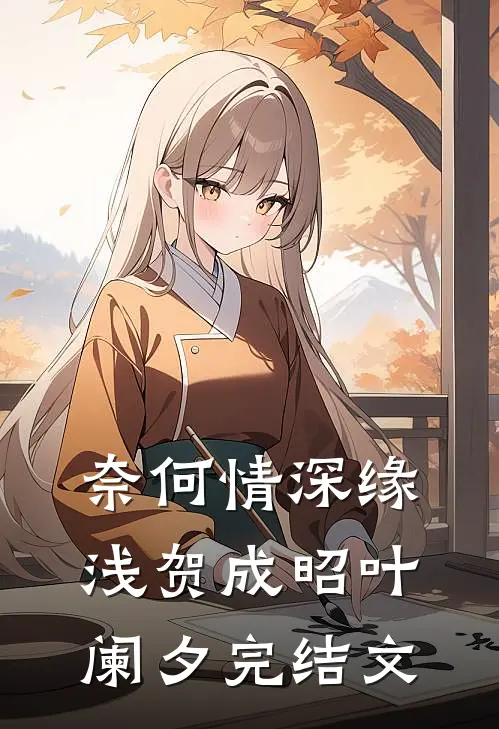 奈何情深缘浅贺成昭叶阑夕完结文