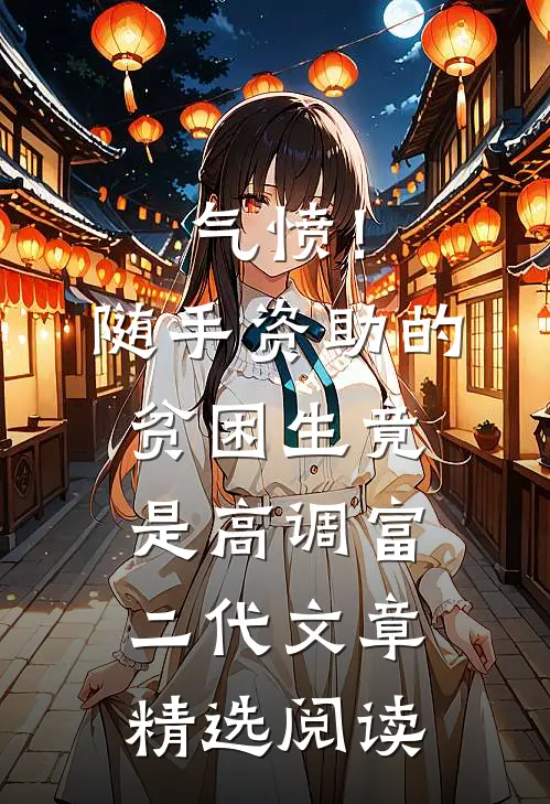 气愤！随手资助的贫困生竟是高调富二代文章精选阅读