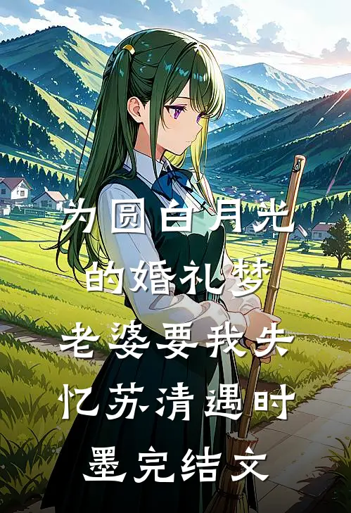 为圆白月光的婚礼梦，老婆要我失忆苏清遇时墨完结文