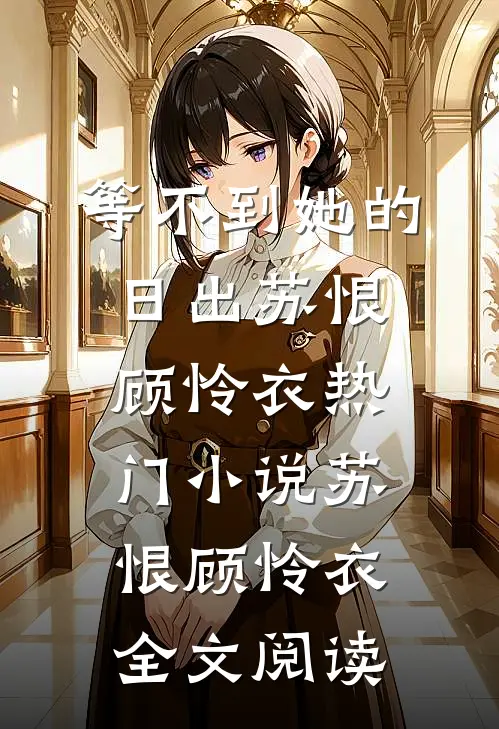 等不到她的日出苏恨顾怜衣热门小说（苏恨顾怜衣）全文阅读