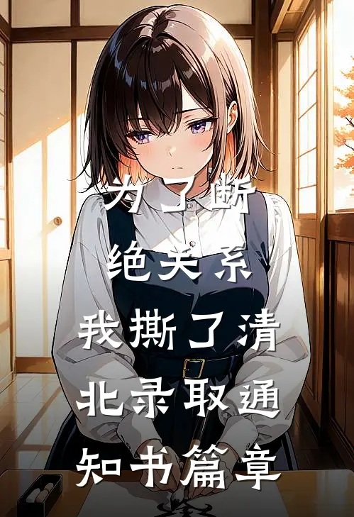 为了断绝关系，我撕了清北录取通知书篇章