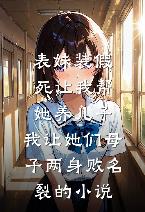 表妹装假死让我帮她养儿子，我让她们母子两身败名裂的小说