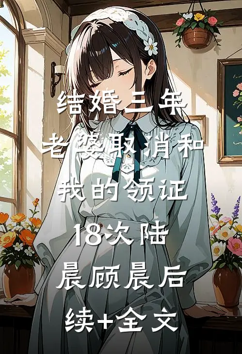 结婚三年，老婆取消和我的领证18次陆晨顾晨后续+全文