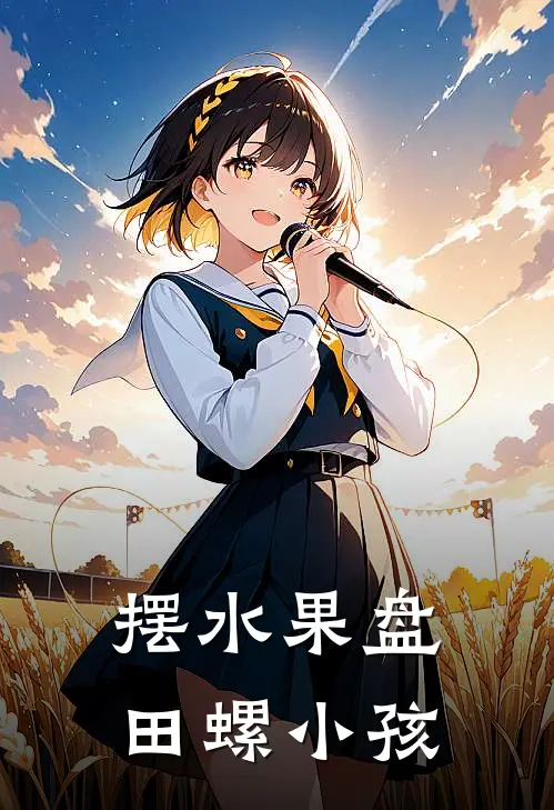 摆水果盘田螺小孩