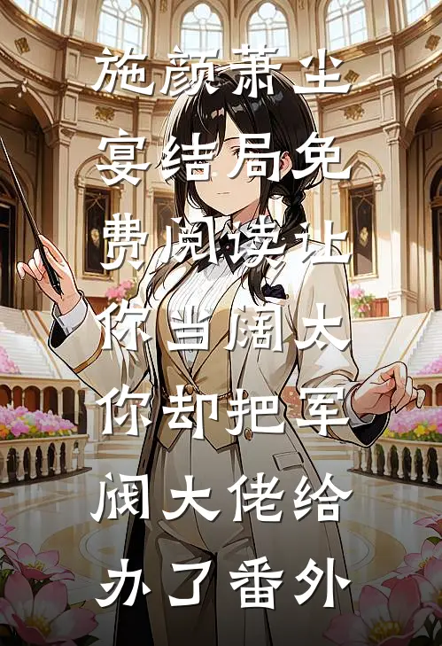 施颜萧尘宴结局免费阅读让你当阔太，你却把军阀大佬给办了番外
