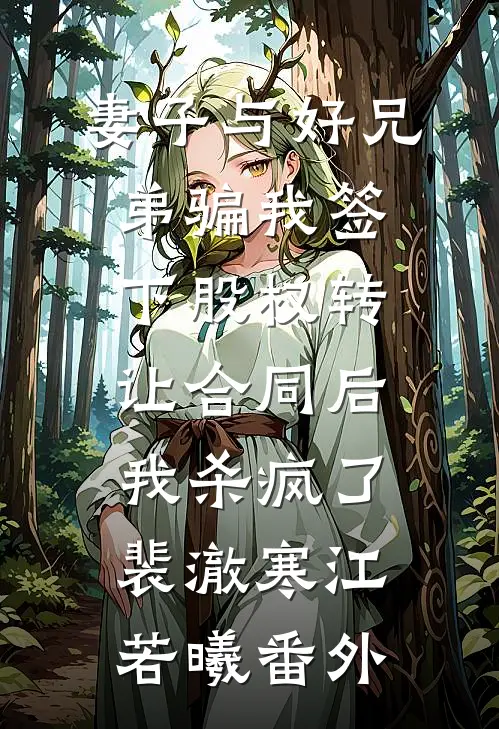妻子与好兄弟骗我签下股权转让合同后，我杀疯了裴澈寒江若曦番外