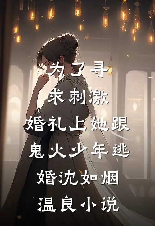 为了寻求刺激，婚礼上她跟鬼火少年逃婚沈如烟温良小说