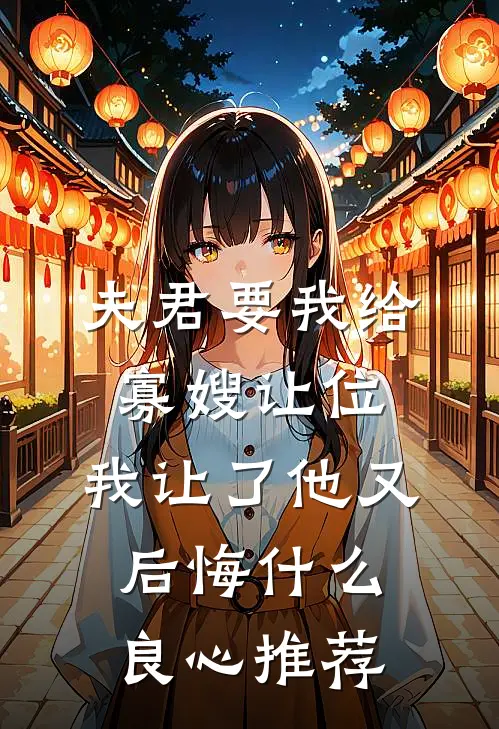 夫君要我给寡嫂让位，我让了他又后悔什么良心推荐
