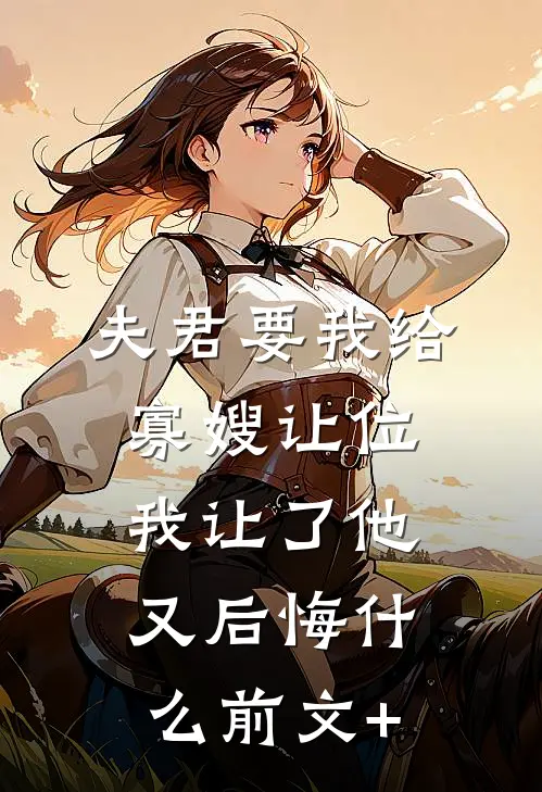 夫君要我给寡嫂让位，我让了他又后悔什么前文+