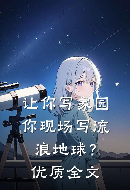 让你写家园，你现场写流浪地球？优质全文