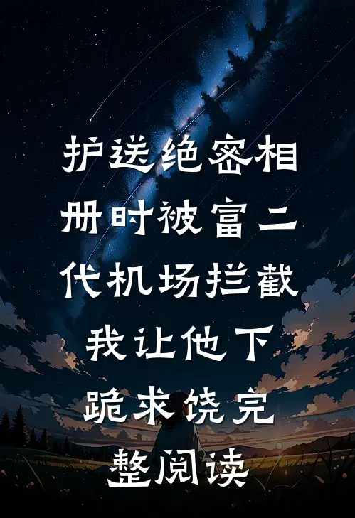 护送绝密相册时被富二代机场拦截，我让他下跪求饶完整阅读