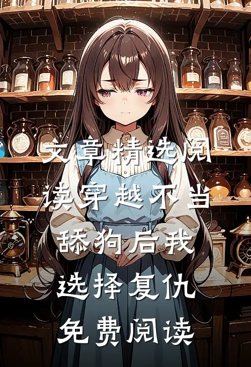 文章精选阅读穿越不当舔狗后我选择复仇免费阅读