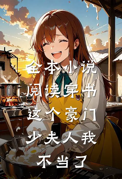全本小说阅读穿书，这个豪门少夫人我不当了