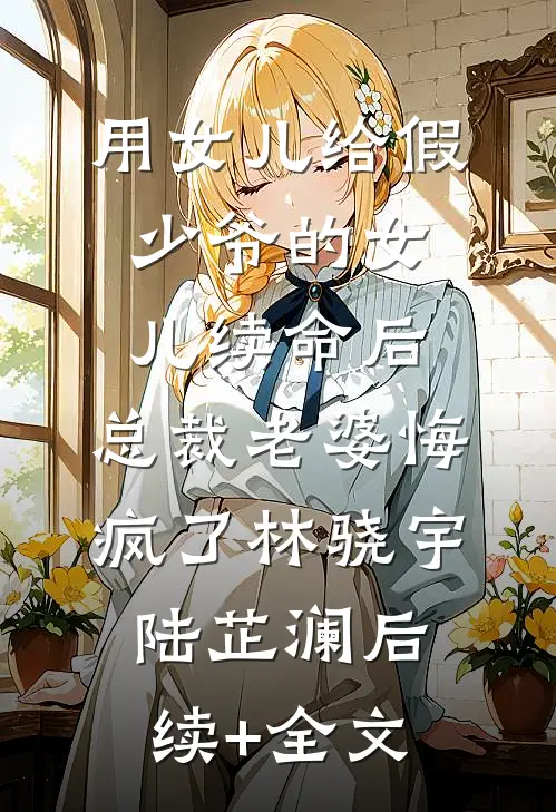用女儿给假少爷的女儿续命后，总裁老婆悔疯了林骁宇陆芷澜后续+全文